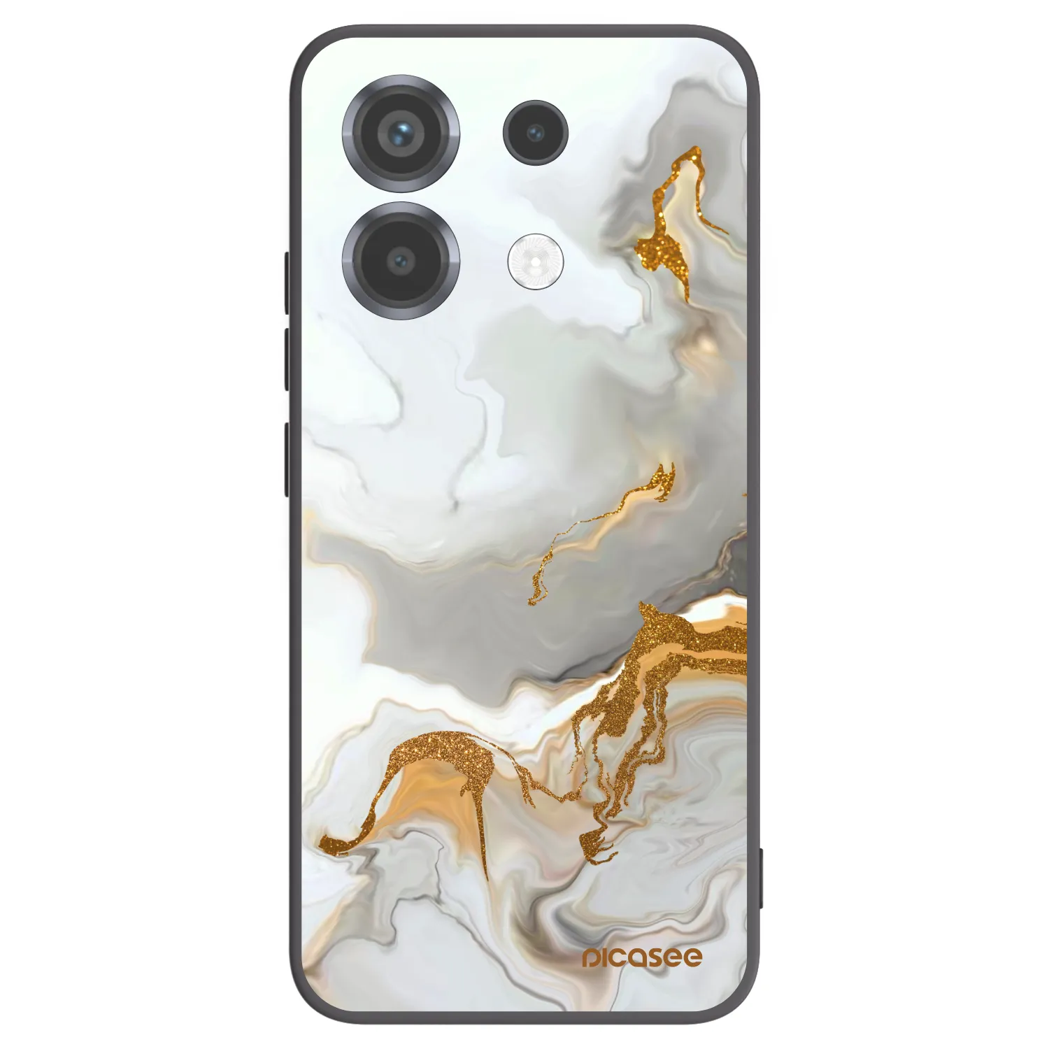 Picasee crna silikonska maskica za Xiaomi Poco X6 - Her