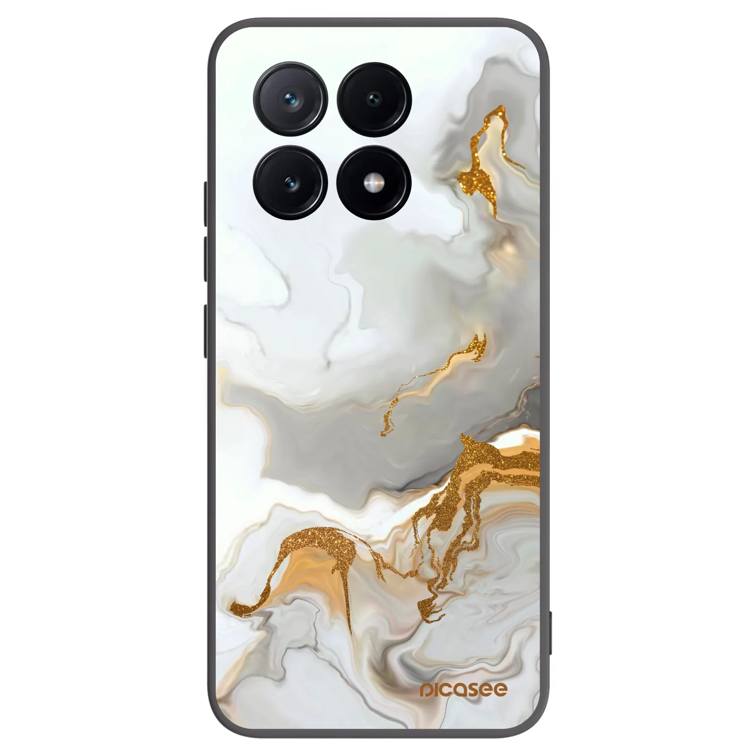 Picasee crna silikonska maskica za Xiaomi Poco X6 Pro - Her