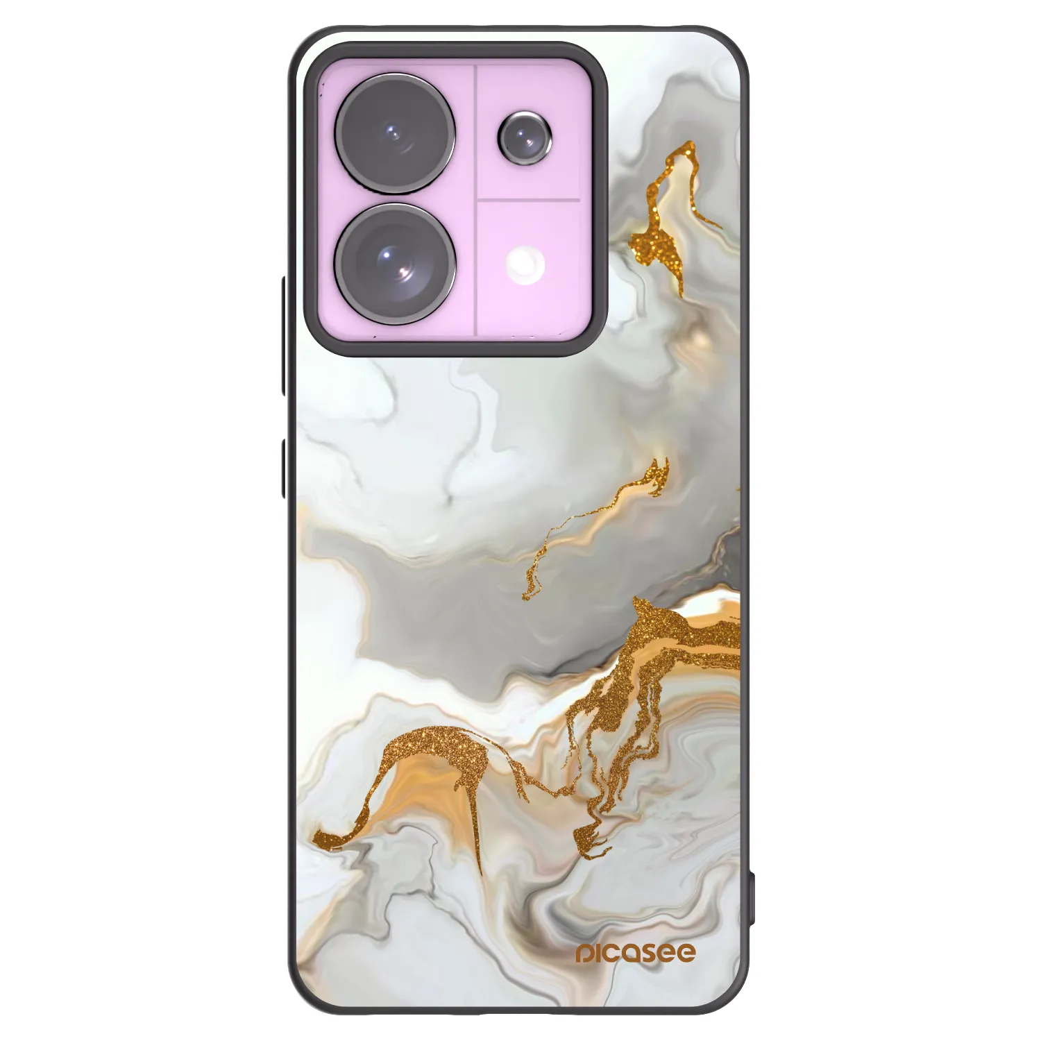 Picasee crna silikonska maskica za Xiaomi Redmi Note 13 Pro 5G - Her