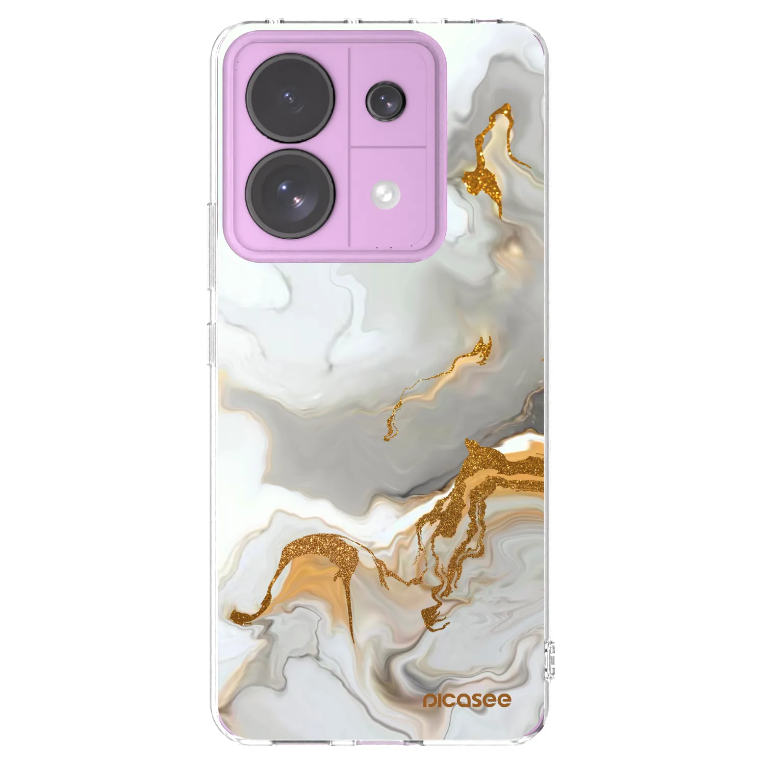 Picasee silikonska prozirna maskica za Xiaomi Redmi Note 13 Pro 5G - Her