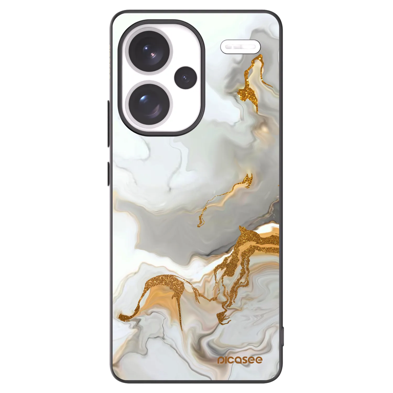 Picasee crna silikonska maskica za Xiaomi Redmi Note 13 Pro+ 5G - Her
