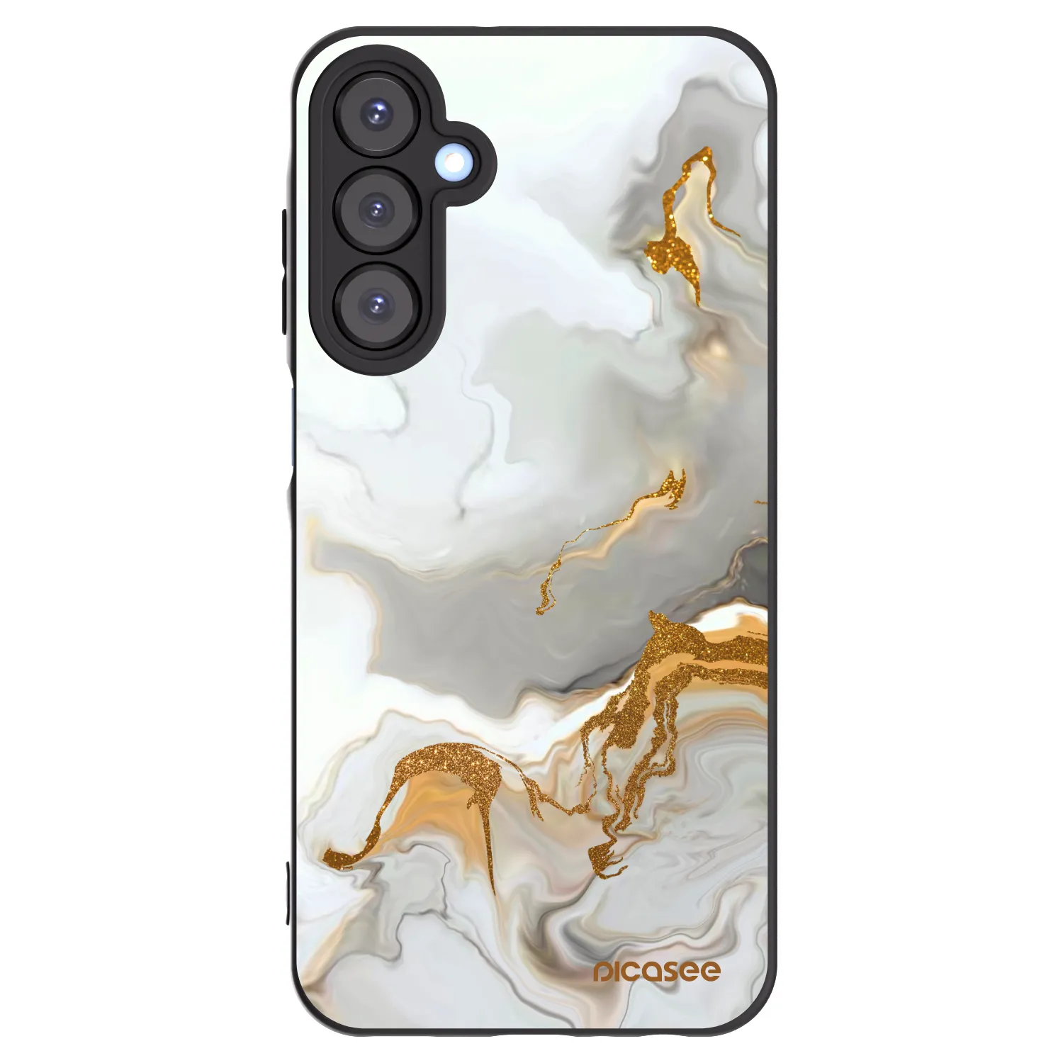 Picasee crna silikonska maskica za Samsung Galaxy A25 A256B 5G - Her