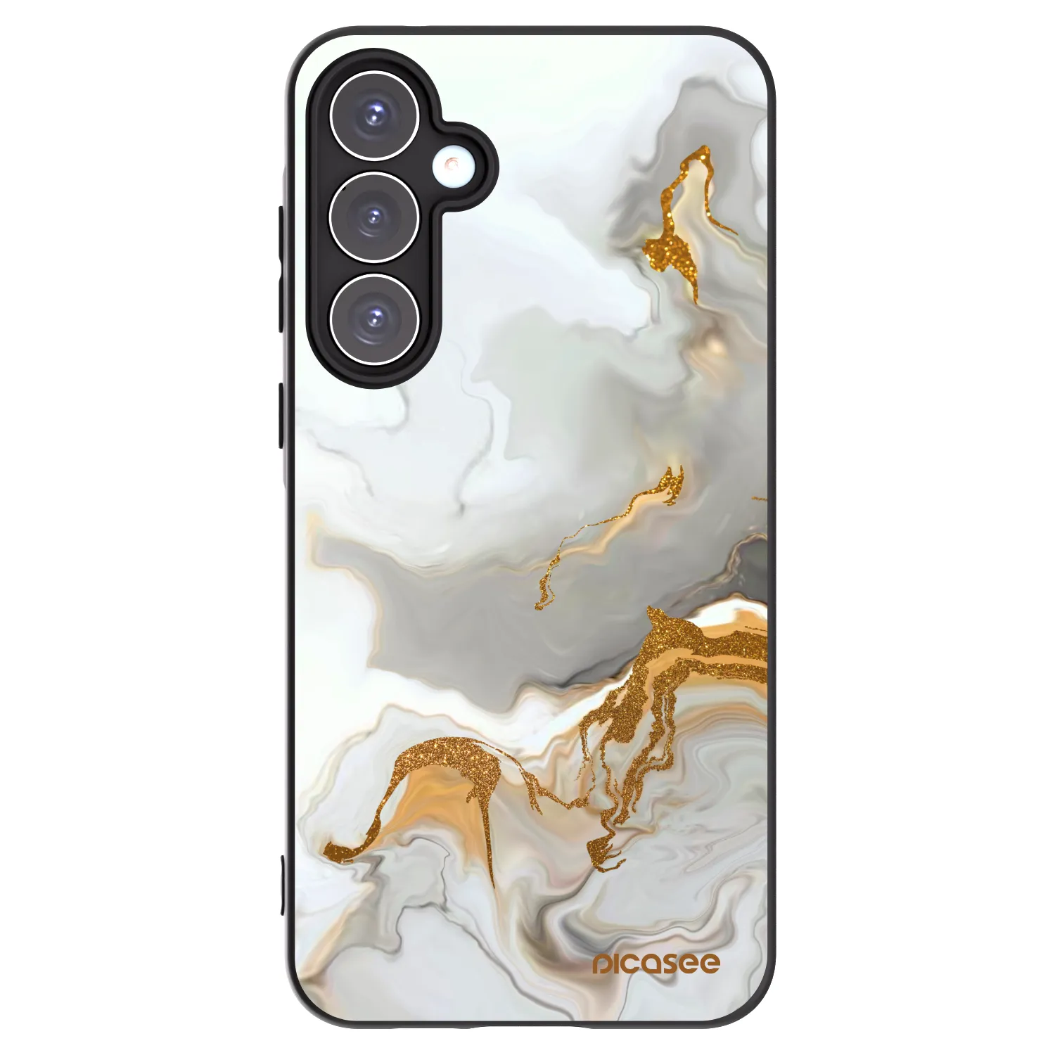 Picasee crna silikonska maskica za Samsung Galaxy A55 5G A556B - Her