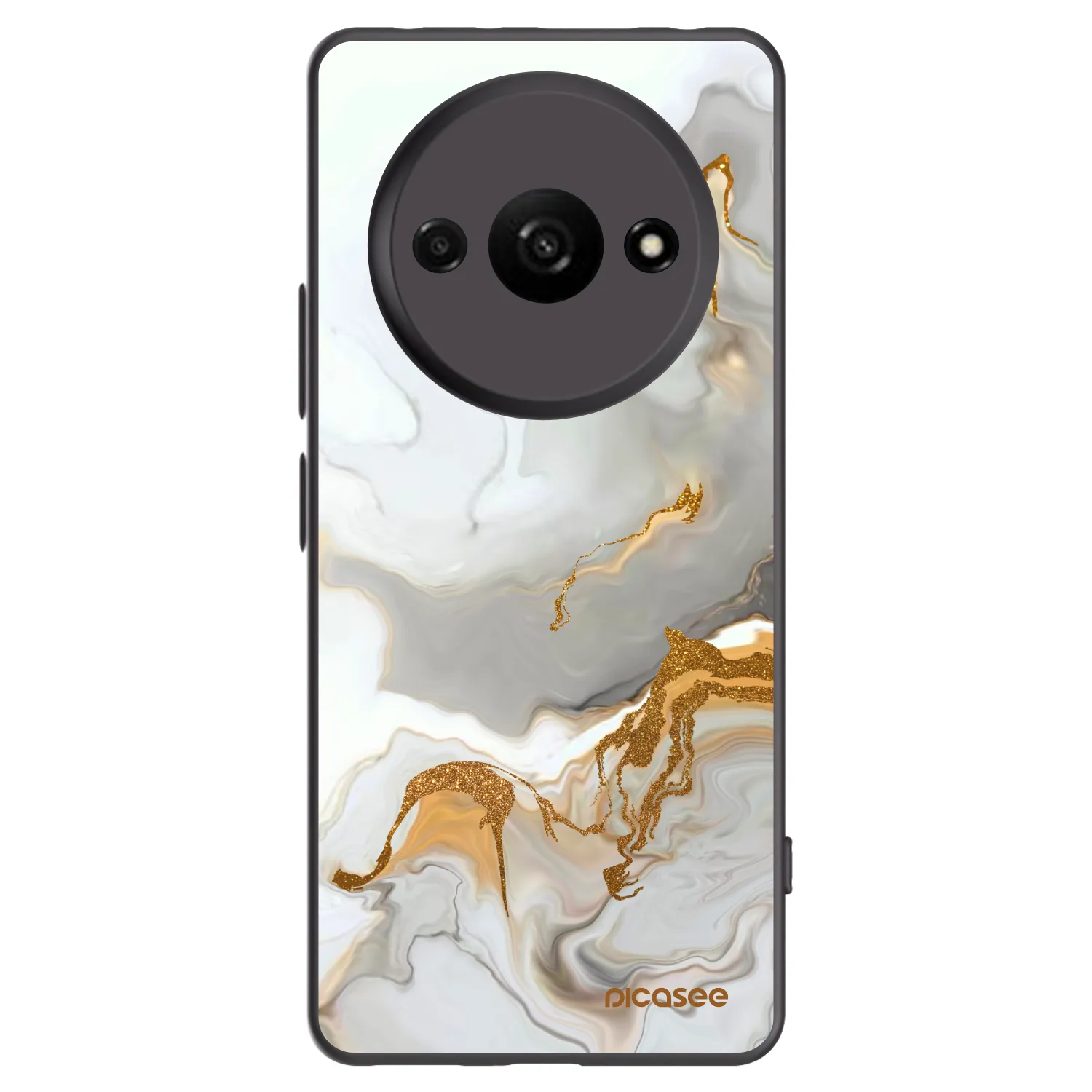 Picasee crna silikonska maskica za Xiaomi Redmi A3 - Her