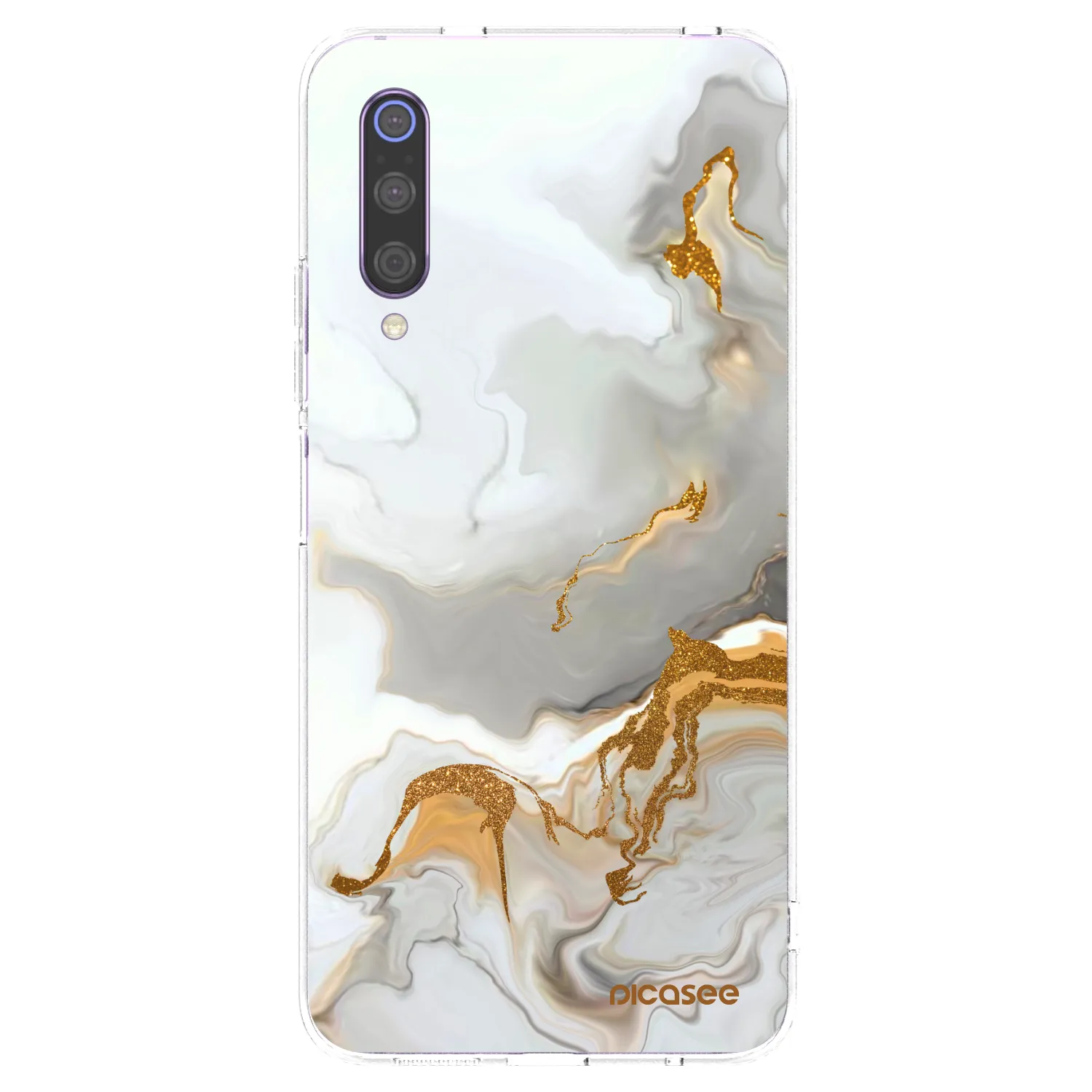 Picasee silikonska prozirna maskica za Xiaomi Mi 9 - Her