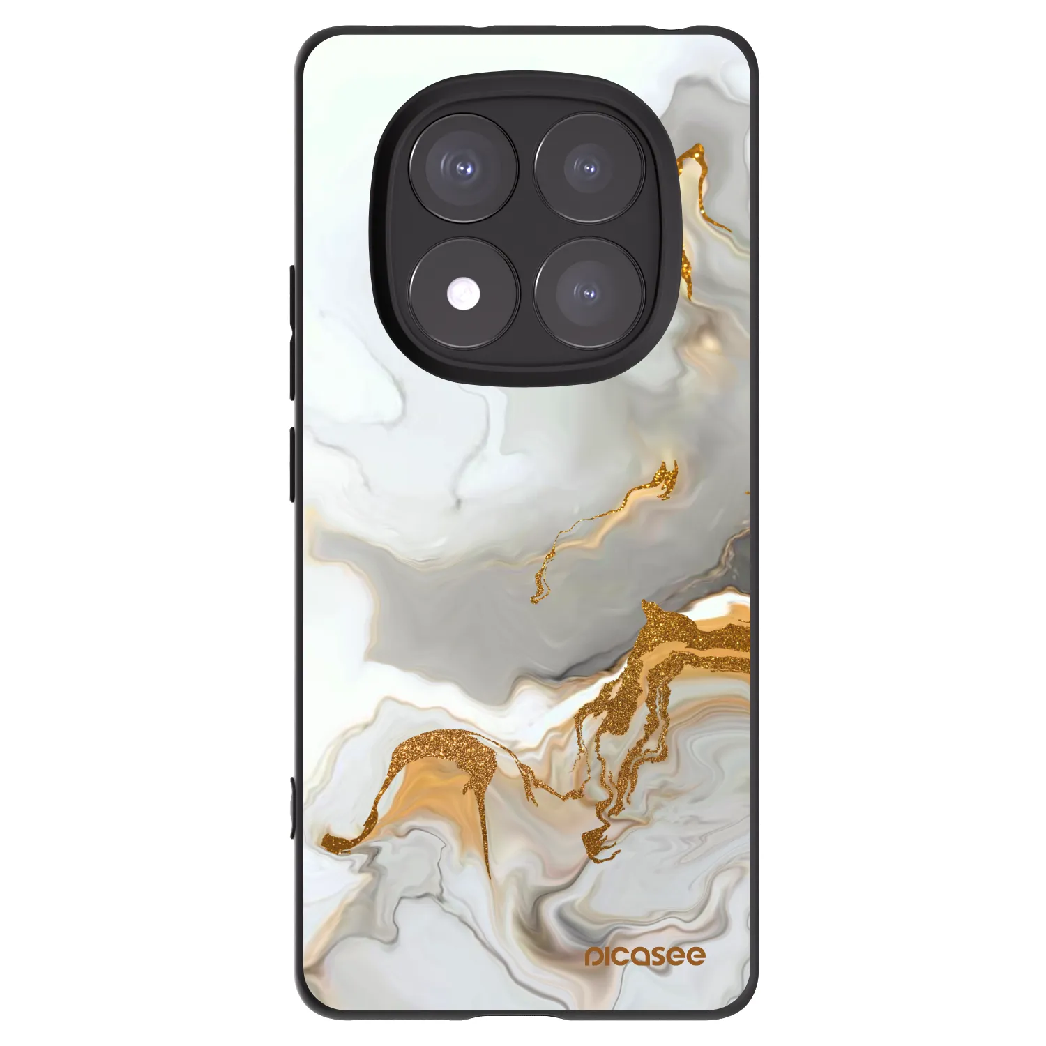 Picasee crna silikonska maskica za Xiaomi Redmi Note 14 Pro+ 5G - Her