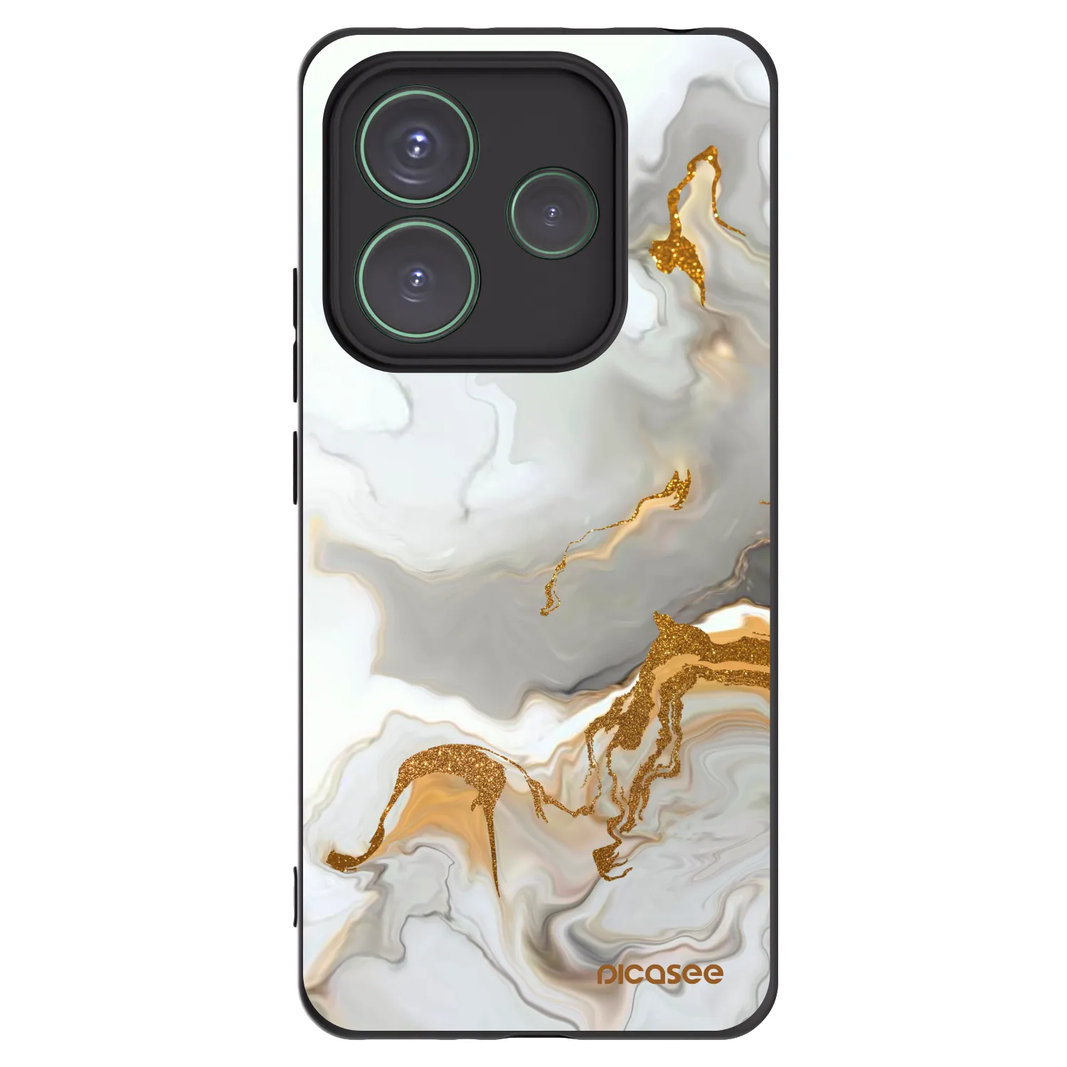Picasee crna silikonska maskica za Xiaomi Redmi Note 14 5G - Her