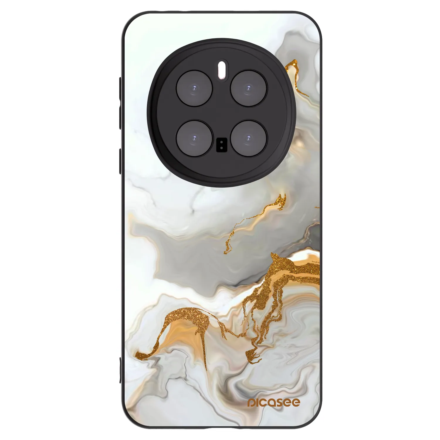 Picasee crna silikonska maskica za Honor Magic7 Pro 5G - Her
