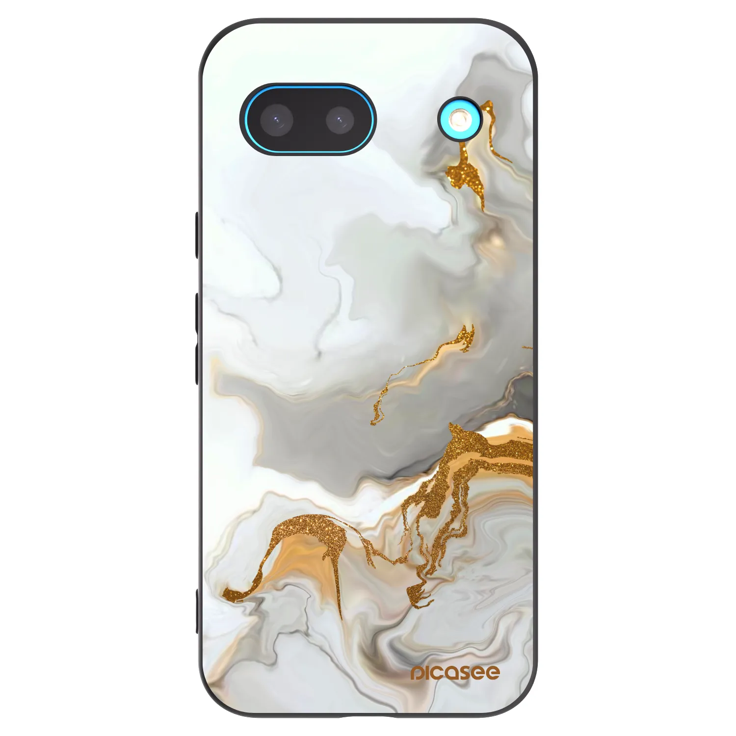 Picasee crna silikonska maskica za Google Pixel 8a - Her