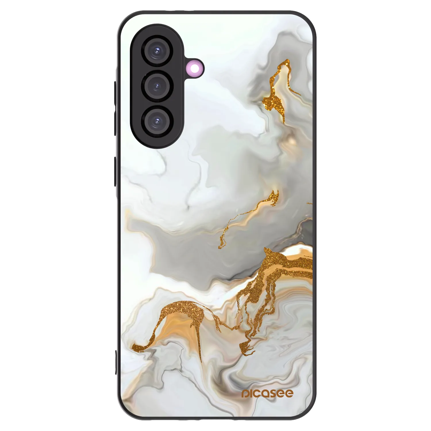 Picasee crna silikonska maskica za Samsung Galaxy A56 5G A566B - Her