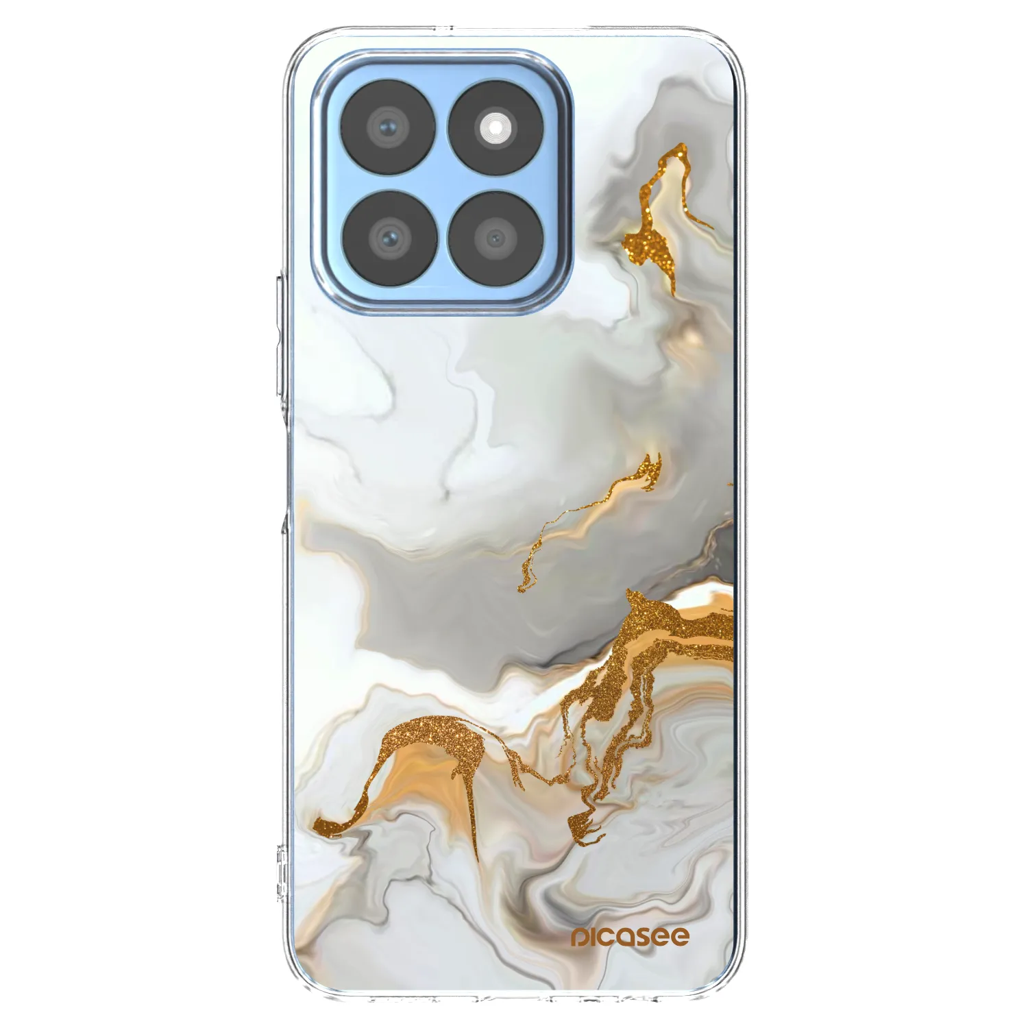 Picasee silikonska prozirna maskica za Honor X8c - Her