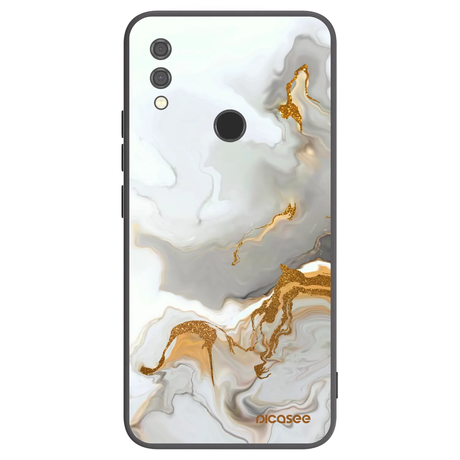 Picasee crna silikonska maskica za Xiaomi Redmi Note 7 - Her