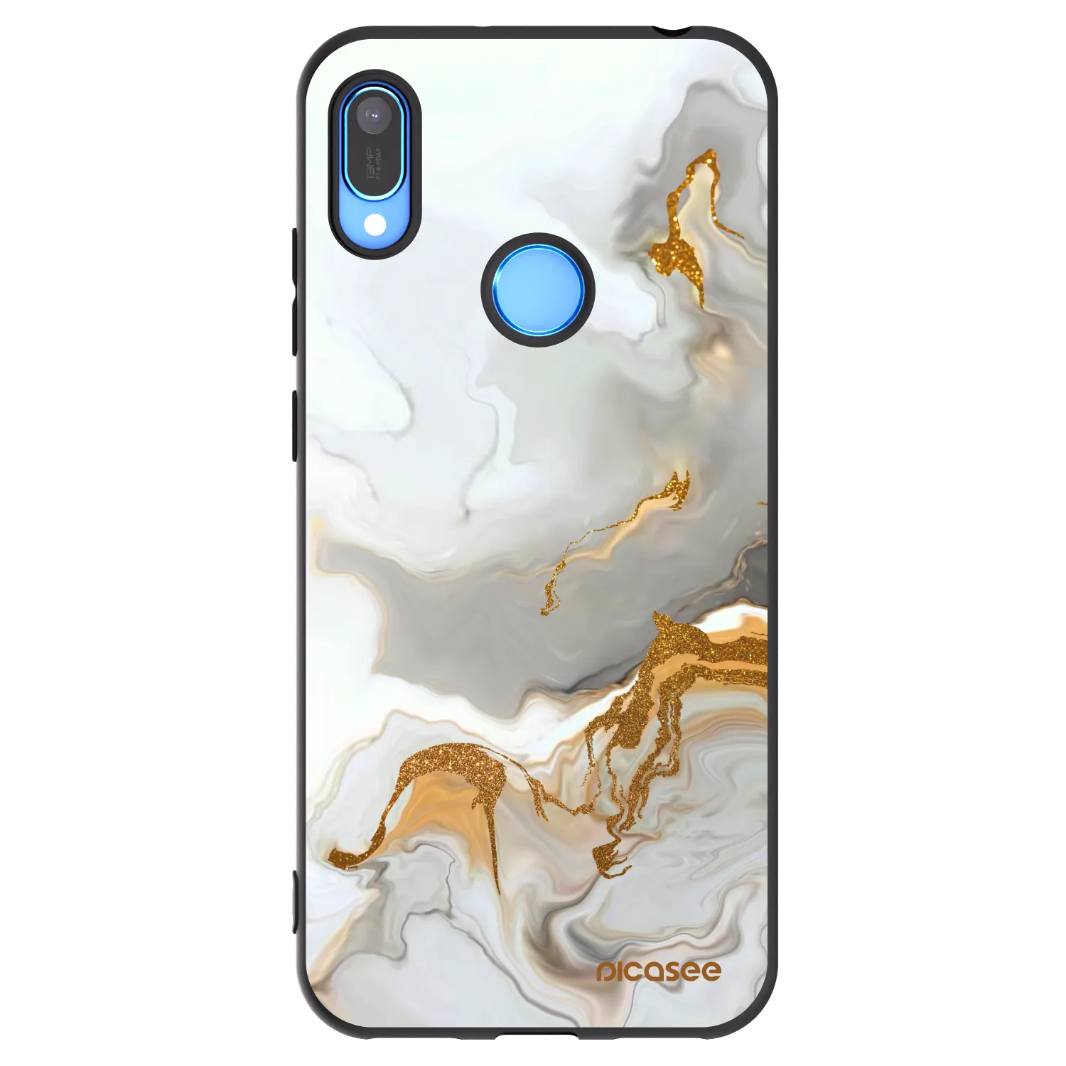 Picasee crna silikonska maskica za Huawei Y6 2019 - Her