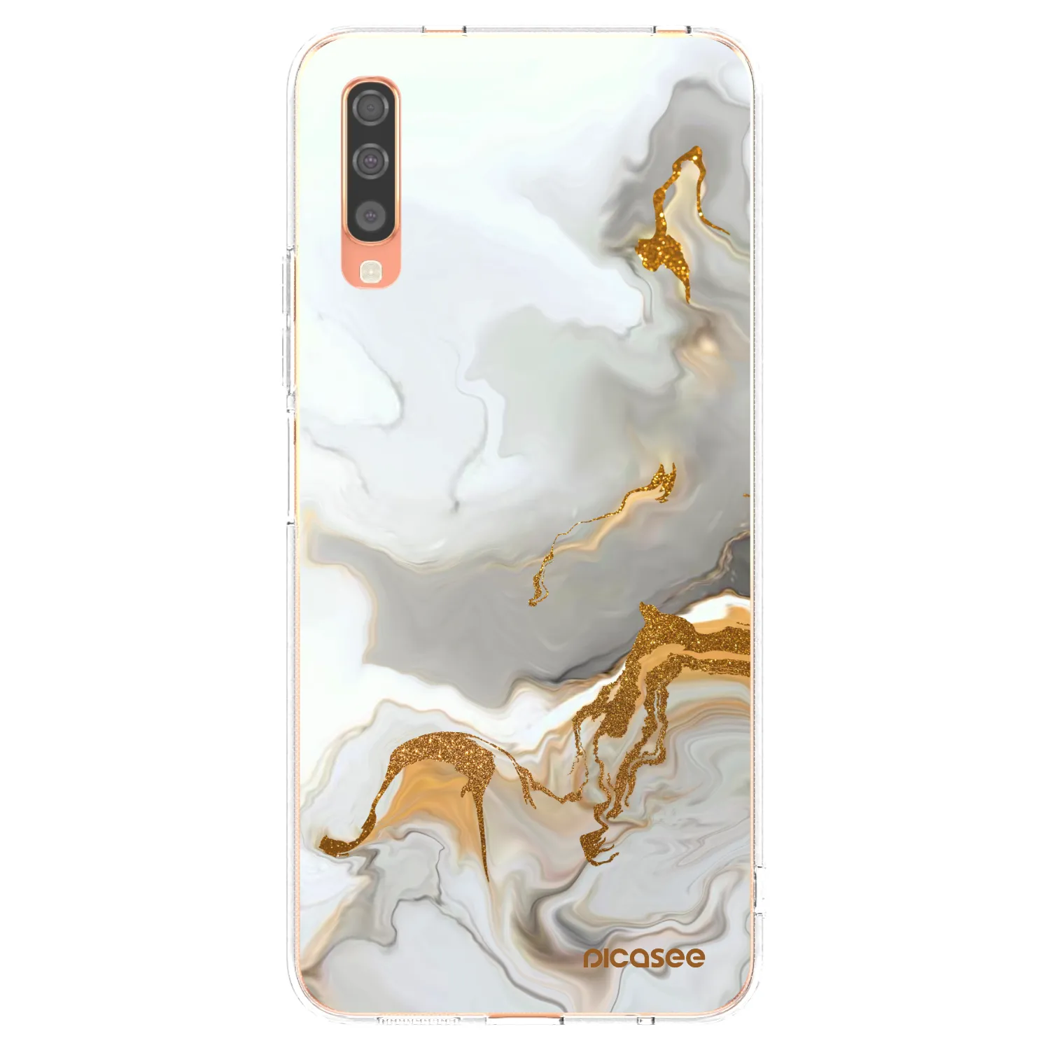 Picasee silikonska prozirna maskica za Samsung Galaxy A70 A705F - Her