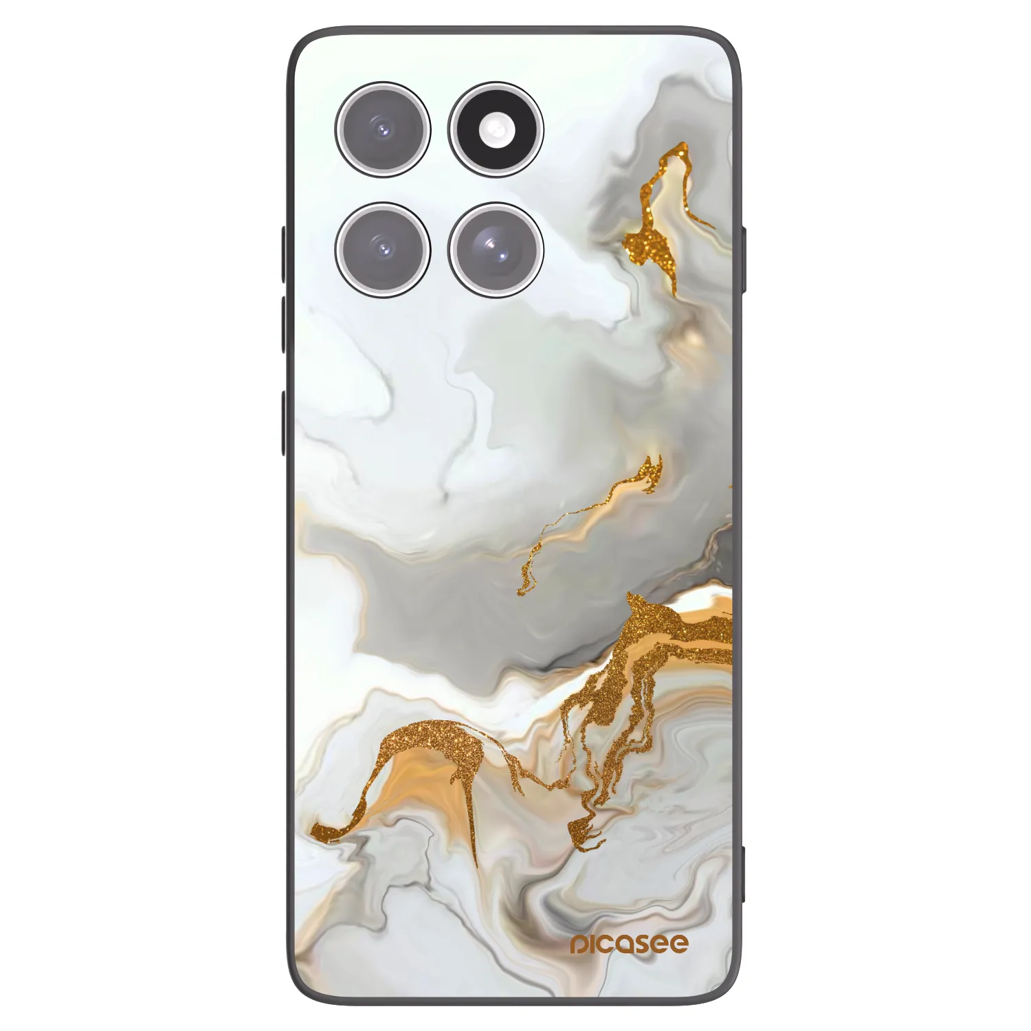 Picasee crna silikonska maskica za Motorola Edge 60 Pro - Her