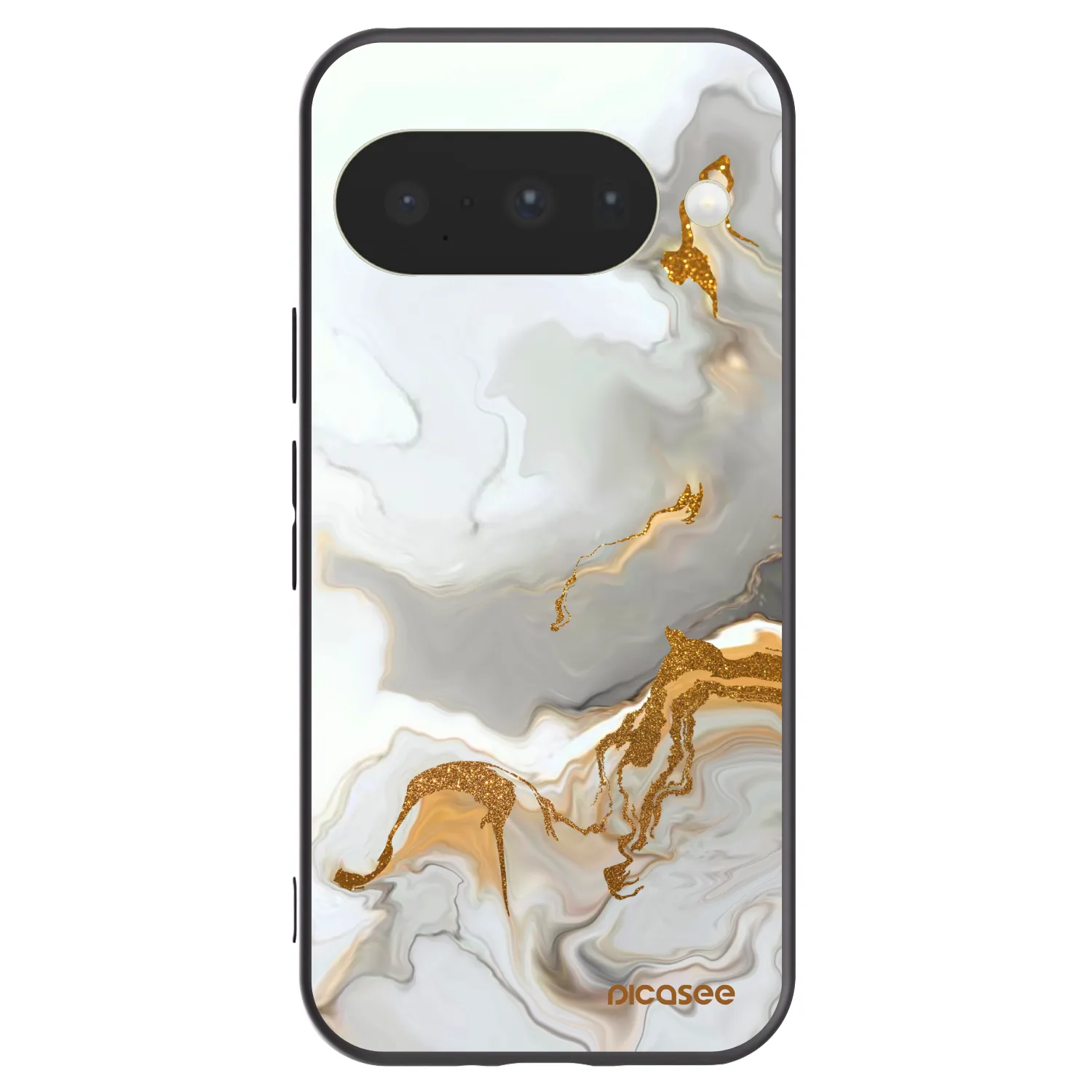 Picasee crna silikonska maskica za Google Pixel 10 - Her
