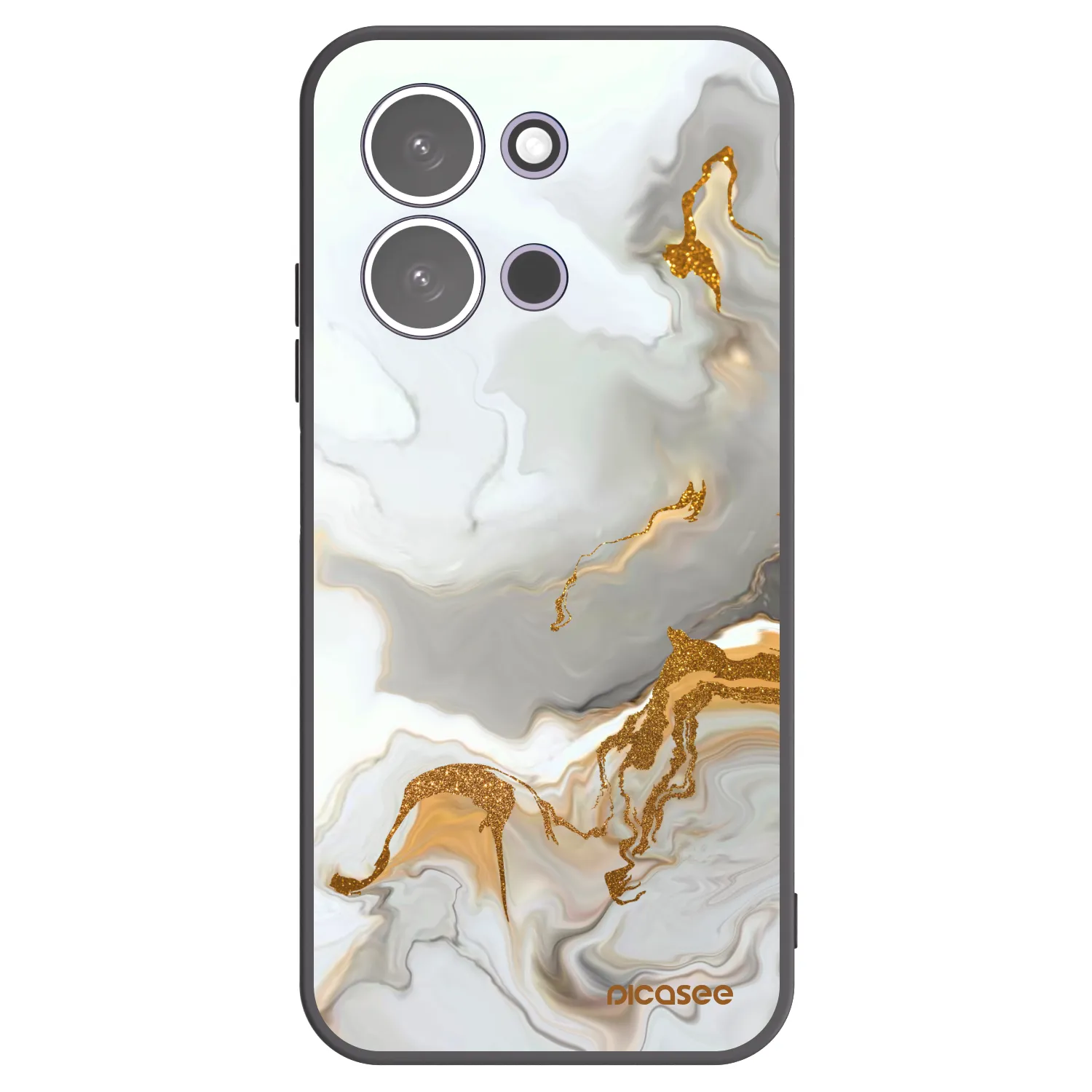Picasee crna silikonska maskica za Xiaomi Redmi 15C 5G - Her