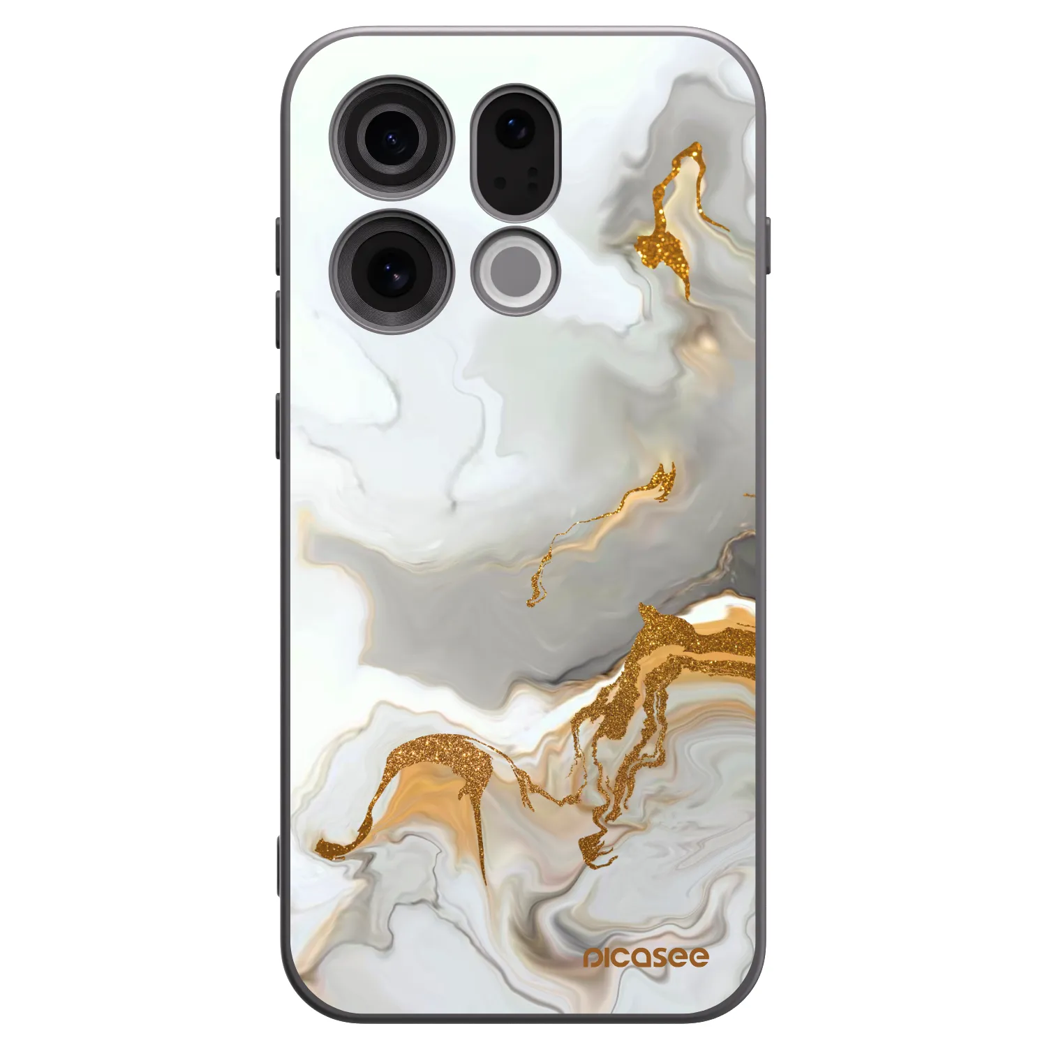 Picasee crna silikonska maskica za OPPO Find X9 - Her
