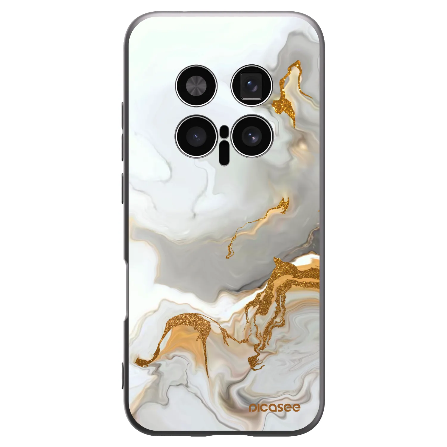 Picasee crna silikonska maskica za Honor Magic8 Pro 5G - Her