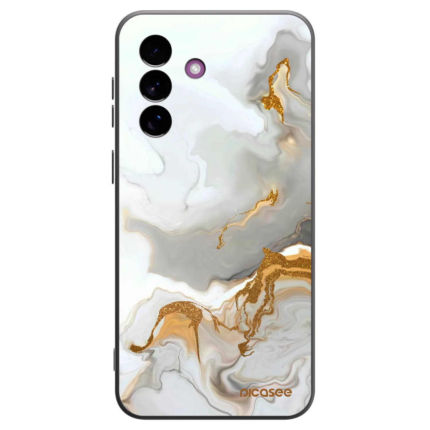 Picasee crna silikonska maskica za Samsung Galaxy A37 - Her