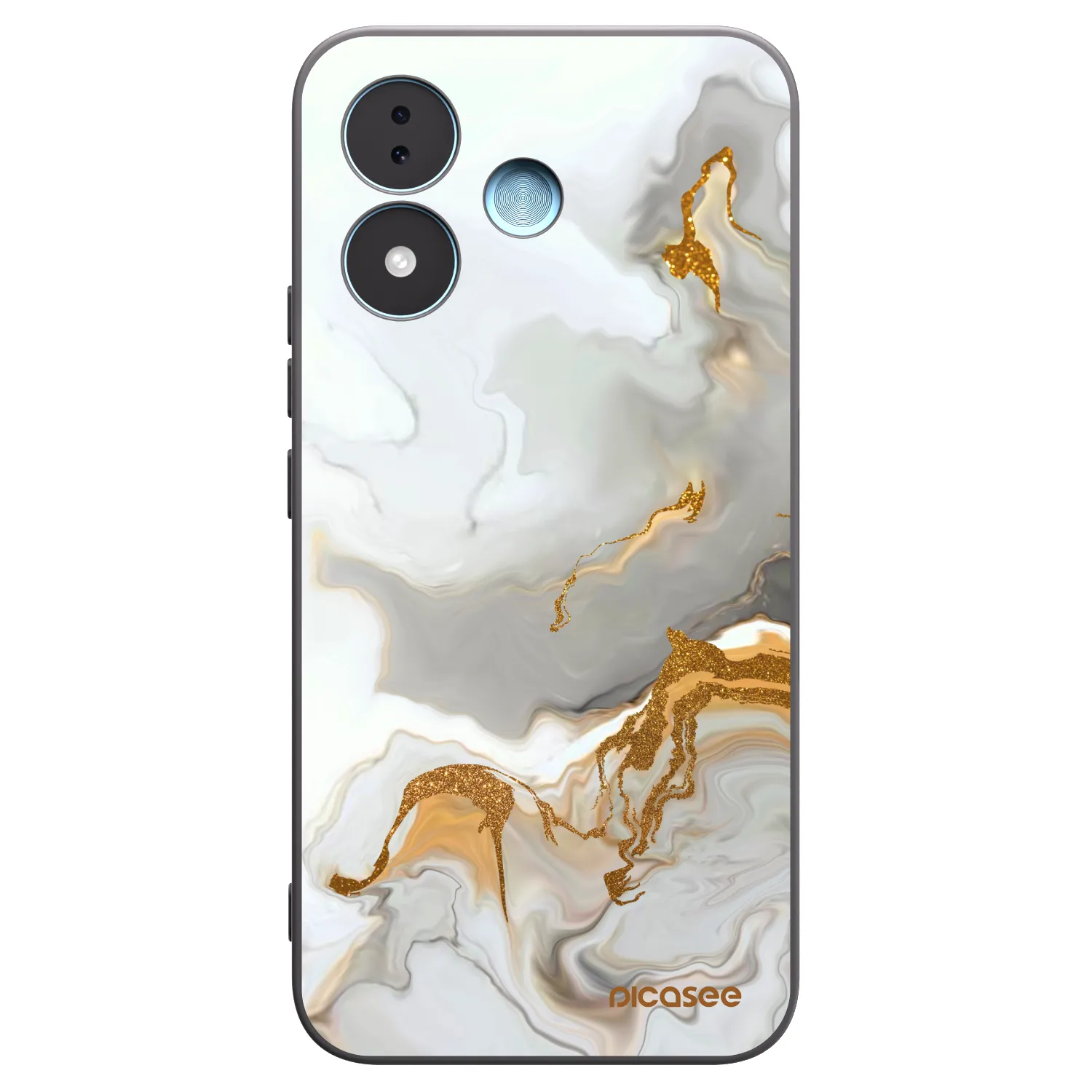 Picasee crna silikonska maskica za Xiaomi Redmi Note 17 5G - Her