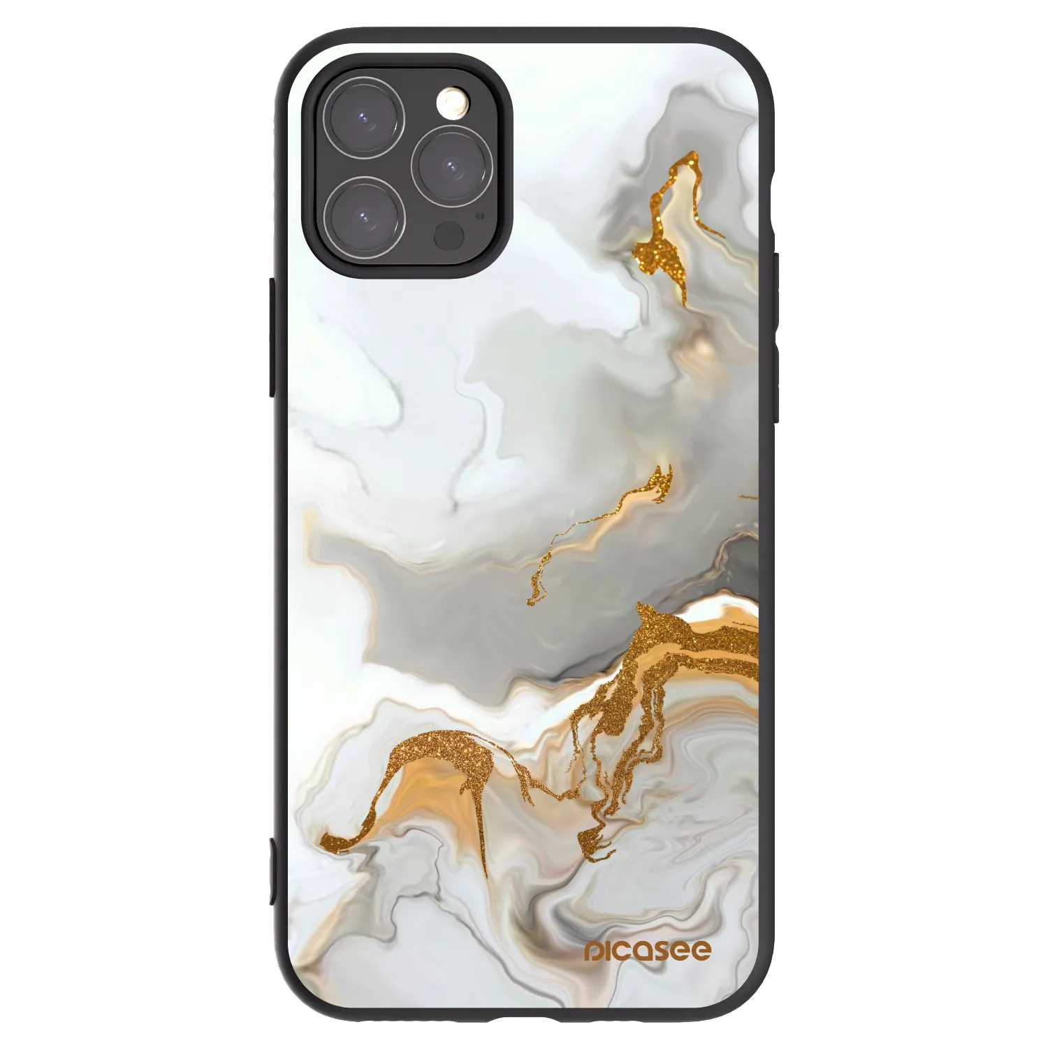 Picasee crna silikonska maskica za Apple iPhone 11 Pro - Her