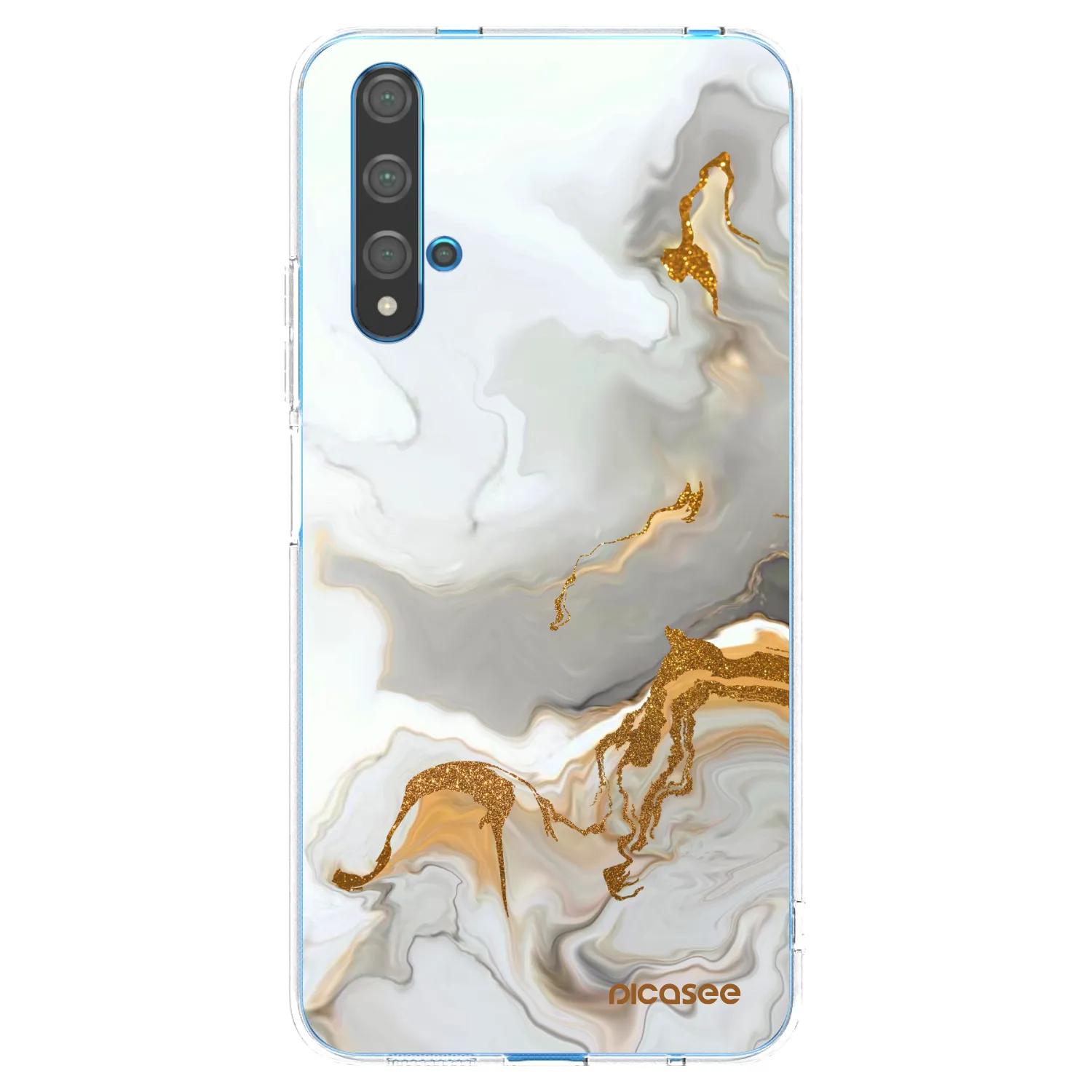 Picasee silikonska prozirna maskica za Huawei Nova 5T - Her