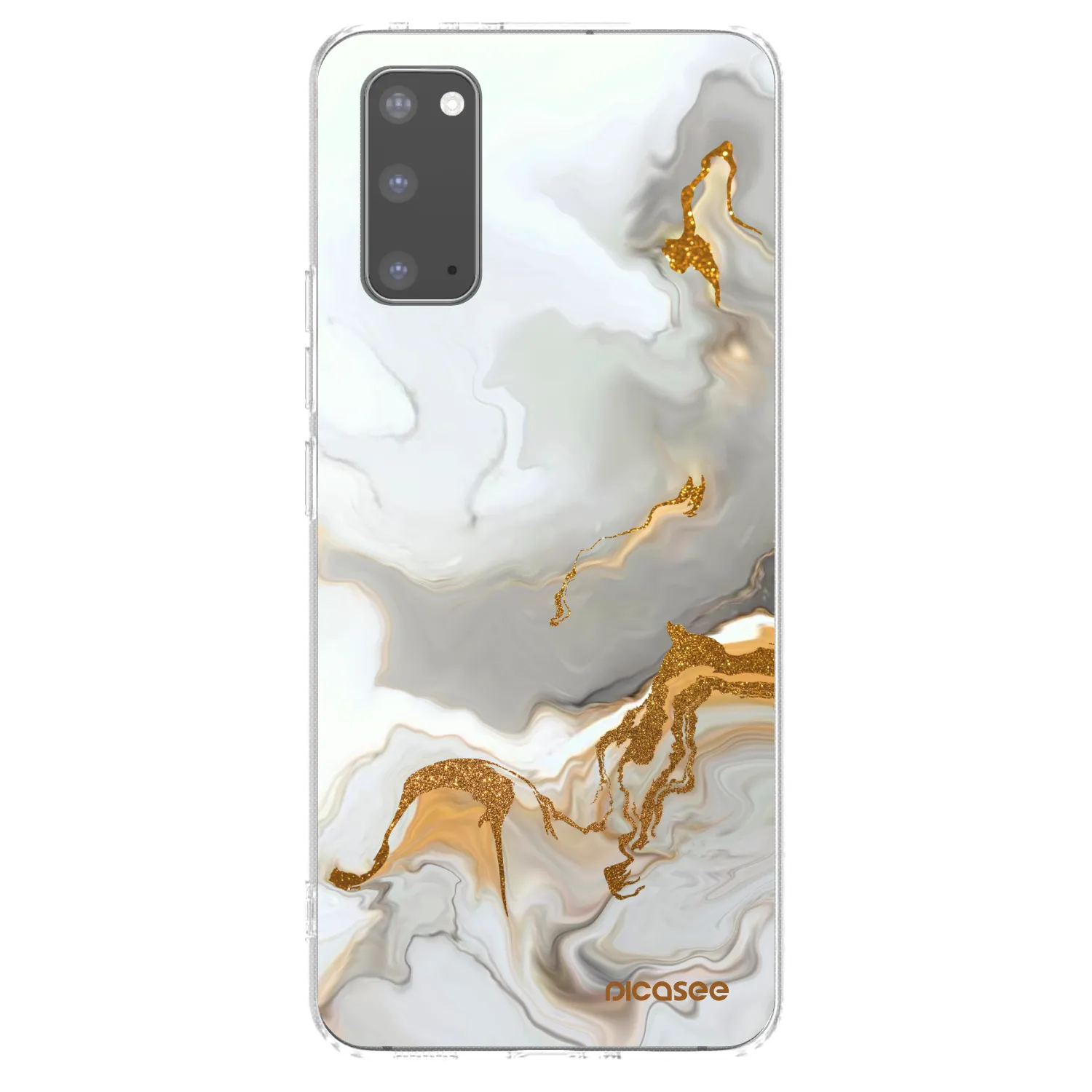 Picasee silikonska prozirna maskica za Samsung Galaxy S20 G980F - Her