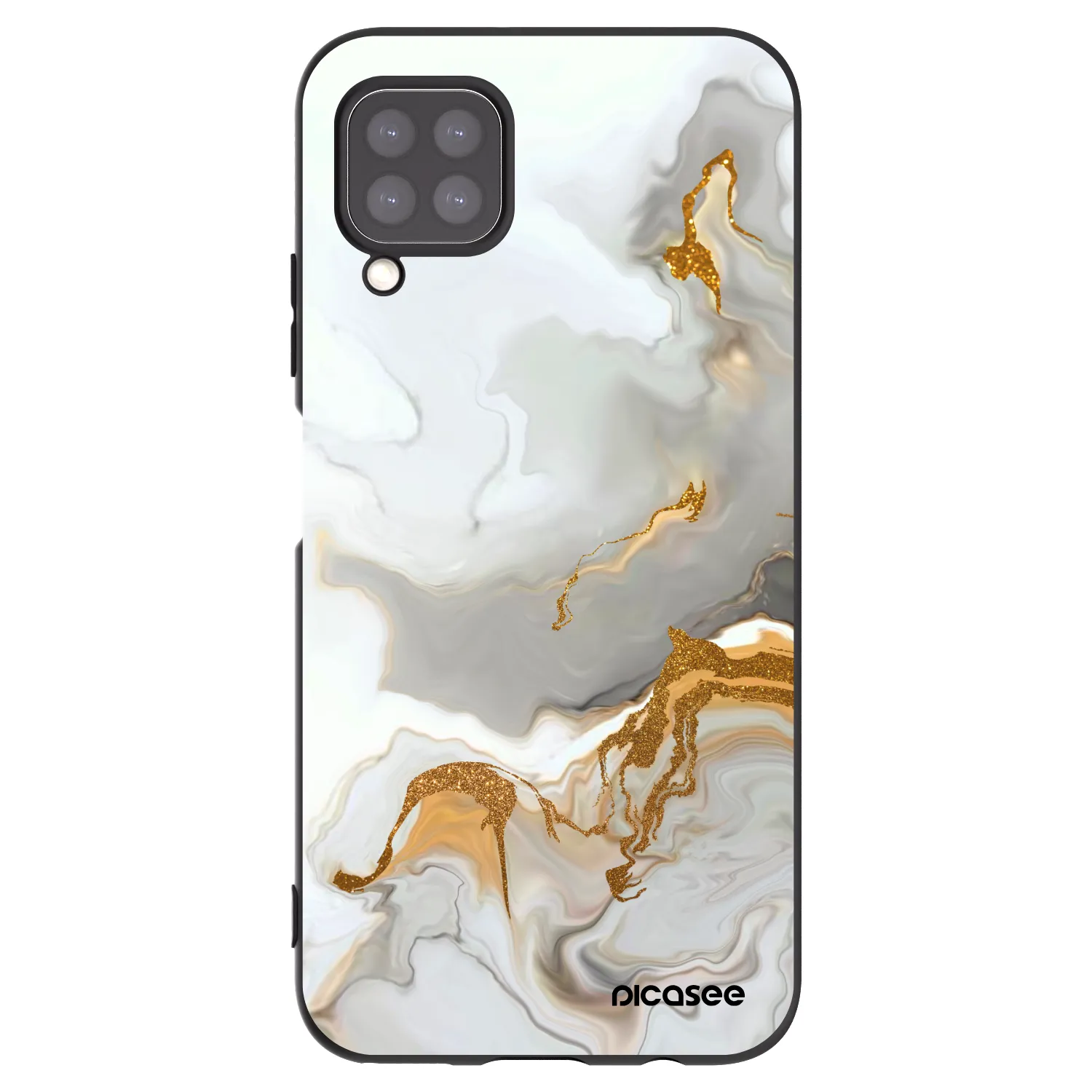 Picasee crna silikonska maskica za Huawei P40 Lite - Her