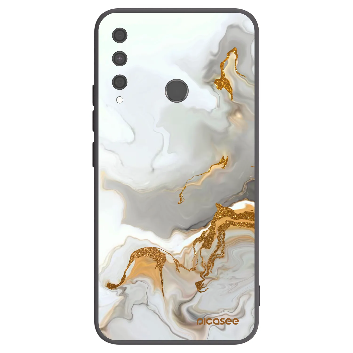 Picasee crna silikonska maskica za Huawei P40 Lite E - Her
