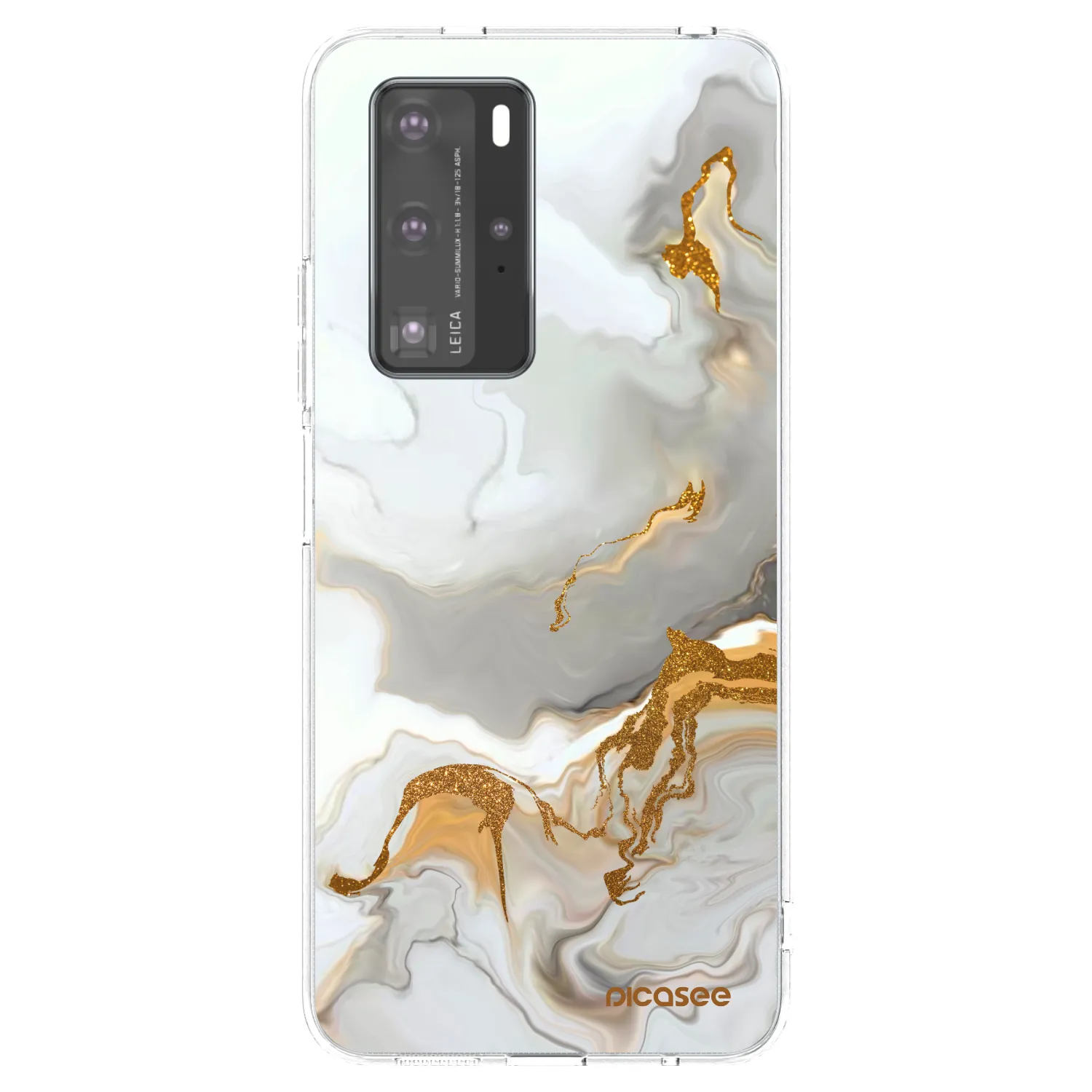 Picasee silikonska prozirna maskica za Huawei P40 Pro - Her