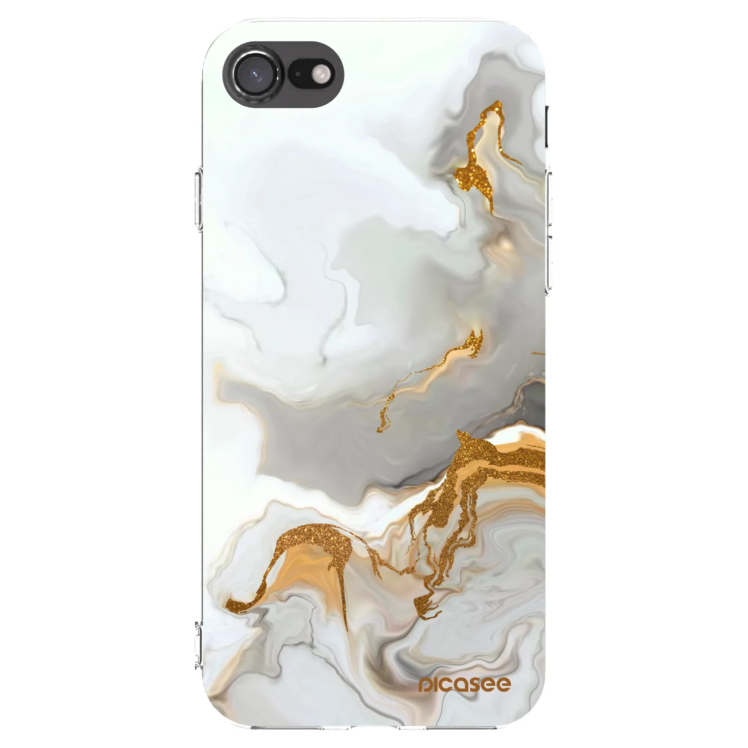 Picasee silikonska prozirna maskica za Apple iPhone SE 2020 - Her