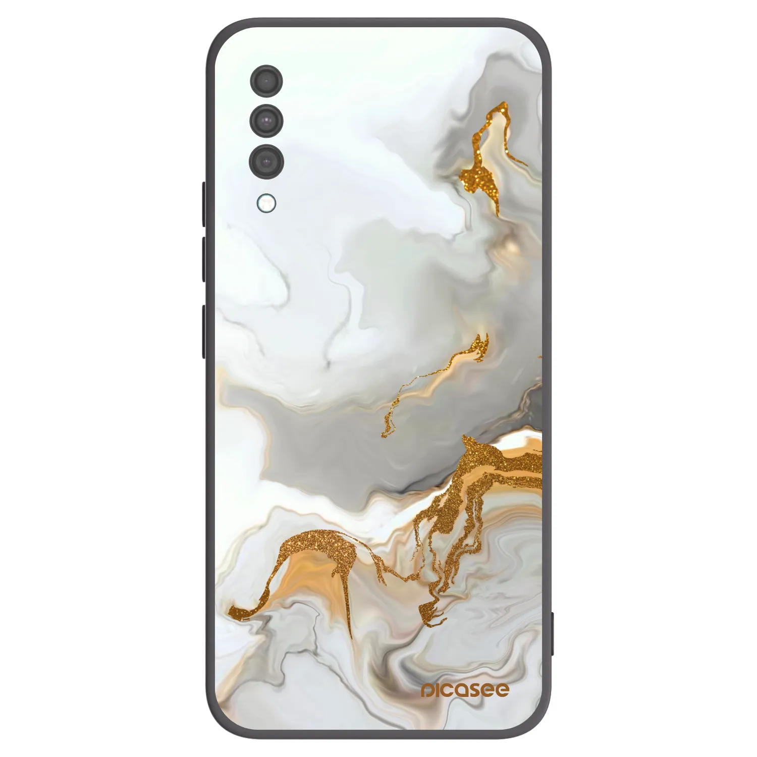 Picasee crna silikonska maskica za Samsung Galaxy A30s A307F - Her