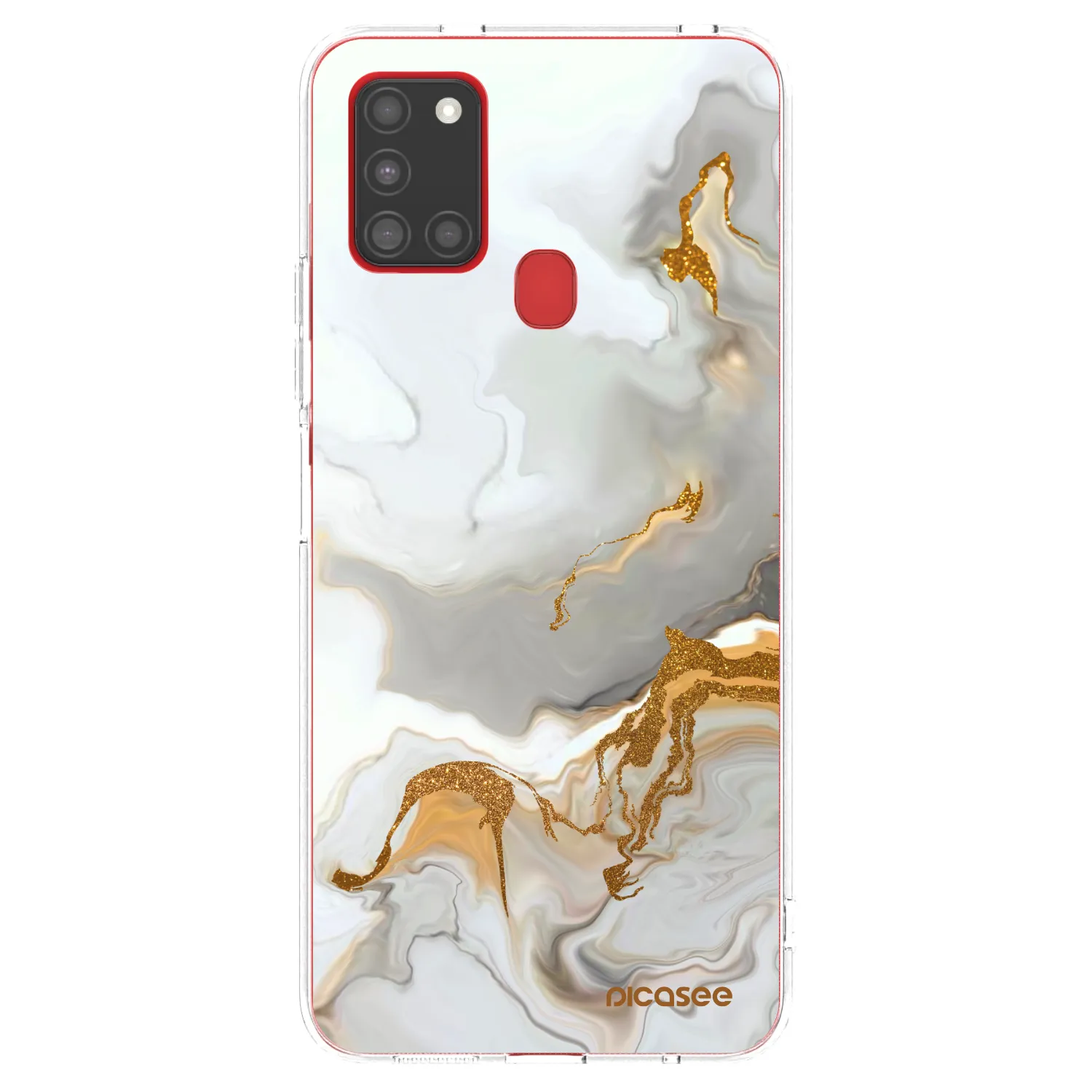 Picasee silikonska prozirna maskica za Samsung Galaxy A21s - Her