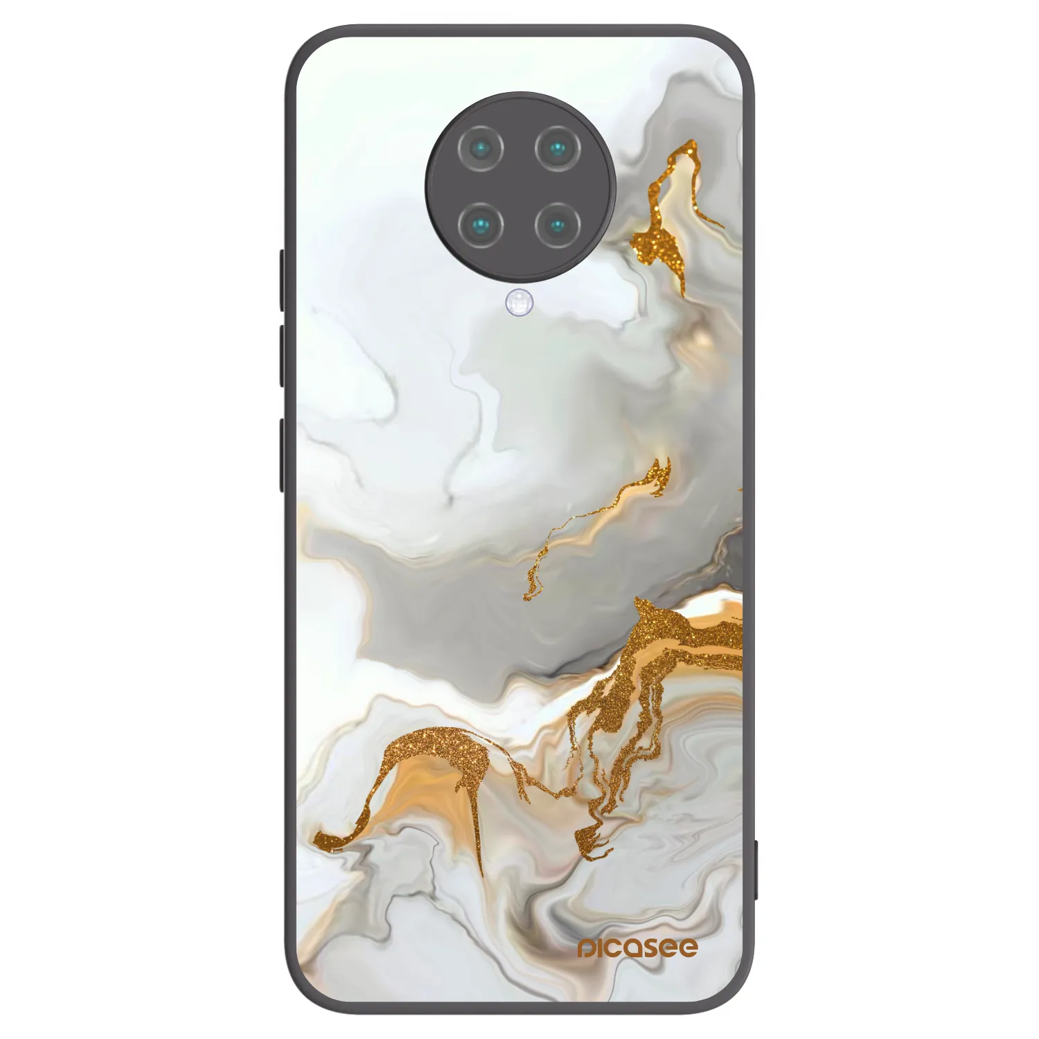 Picasee crna silikonska maskica za Xiaomi Poco F2 Pro - Her