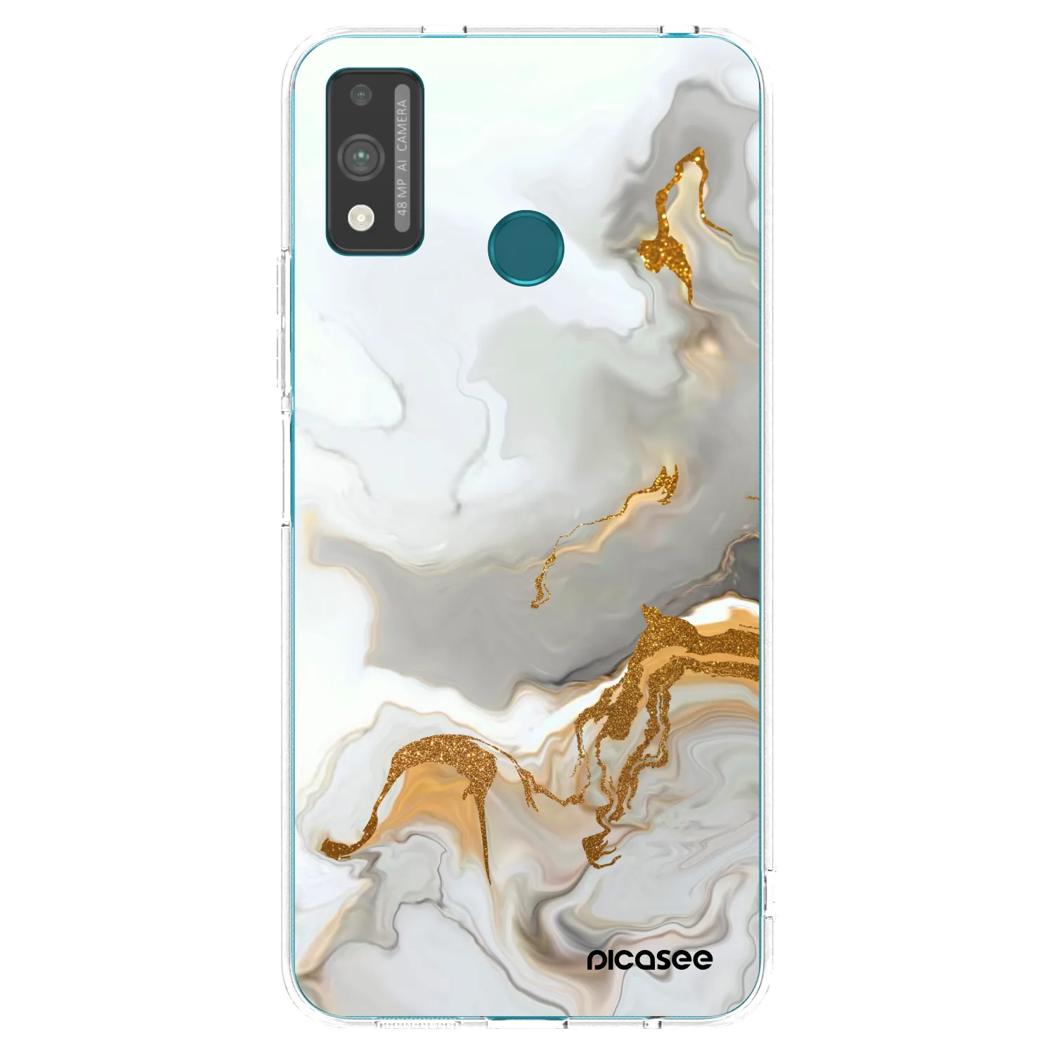Picasee silikonska prozirna maskica za Honor 9X Lite - Her