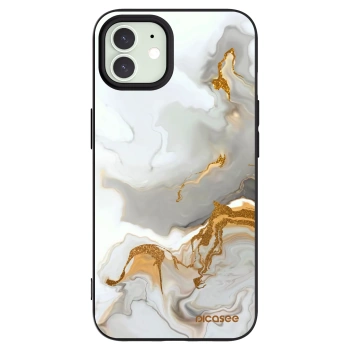 Picasee crna silikonska maskica za Apple iPhone 12 - Her