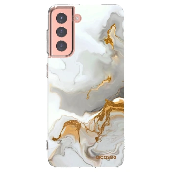 Picasee silikonska prozirna maskica za Samsung Galaxy S21 5G G991B - Her