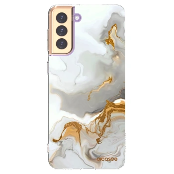 Picasee silikonska prozirna maskica za Samsung Galaxy S21+ 5G G996F - Her