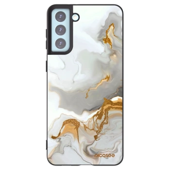 Picasee crna silikonska maskica za Samsung Galaxy S21+ 5G G996F - Her