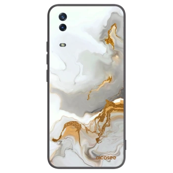 Picasee crna silikonska maskica za Vivo Y11s - Her