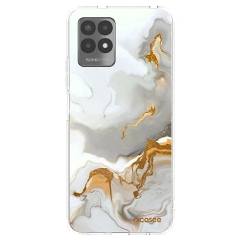 Picasee silikonska prozirna maskica za Realme 8i - Her