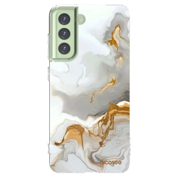 Picasee silikonska prozirna maskica za Samsung Galaxy S21 FE 5G - Her