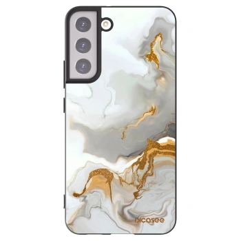 Picasee crna silikonska maskica za Samsung Galaxy S22+ 5G - Her