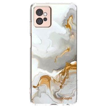 Picasee silikonska prozirna maskica za Motorola Moto G32 - Her