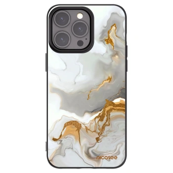 Picasee crna silikonska maskica za Apple iPhone 15 Pro Max - Her