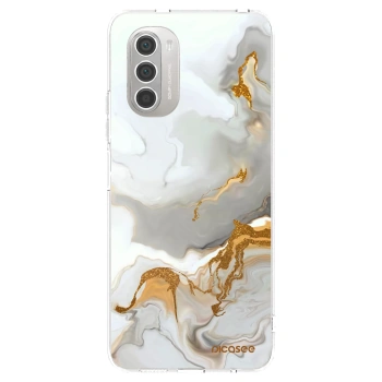 Picasee silikonska prozirna maskica za Motorola Moto G51 - Her