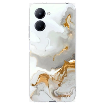Picasee silikonska prozirna maskica za Realme C33 (2023) - Her