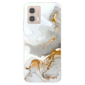 Picasee silikonska prozirna maskica za Motorola Moto G53 5G - Her
