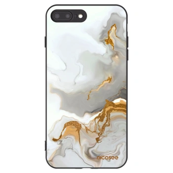 Picasee crna silikonska maskica za Apple iPhone 7 Plus - Her